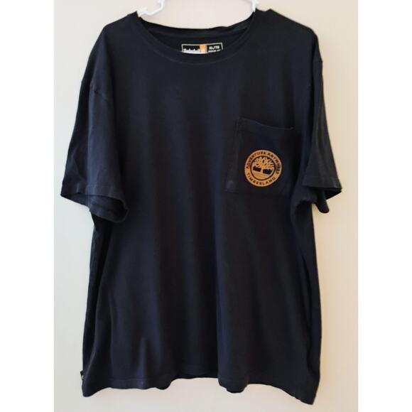 XL Navy Blue Timberland T Shirt. Adventures Everywhere. Timbs. Plus Size. - Picture 9 of 9